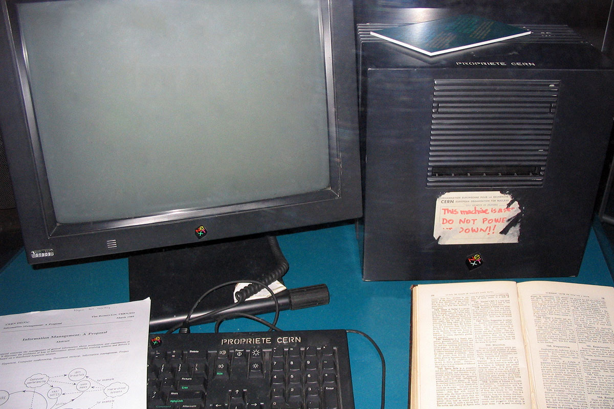 The first World Wide Web Server