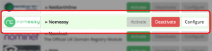 WHMCS Nomeasy Registrar Module list